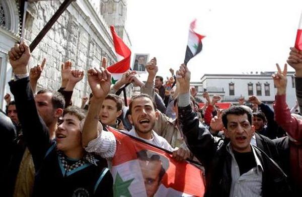 Protests in the Middle East Spread to Syria