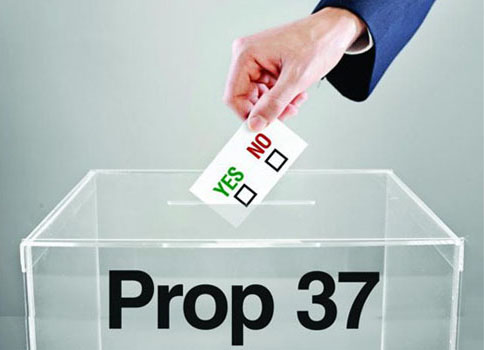 Prop 37 Fails to Pass