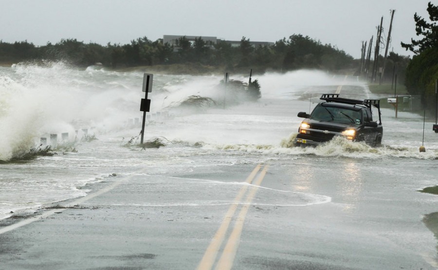 Hurricane Sandy Strikes the East Coast