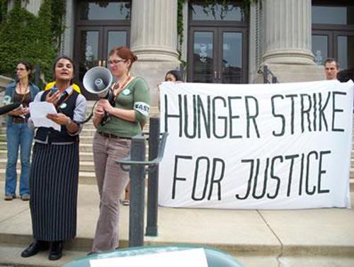 Hunger Strike Sheds Light on Discrimination