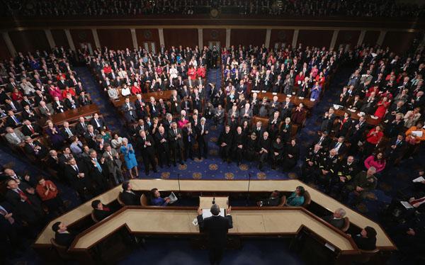 President Obama Delivers State Of The Union Address