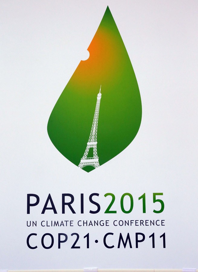 A+picture+taken+on+January+14%2C+2015+shows+the+logo+of+the+upcoming+UN+Climate+Change+Conference%2C+the+Cop+21+summit+in+Paris%2C+on+January+14%2C+2015.+++AFP+PHOTO+%2FJACQUES+DEMARTHON