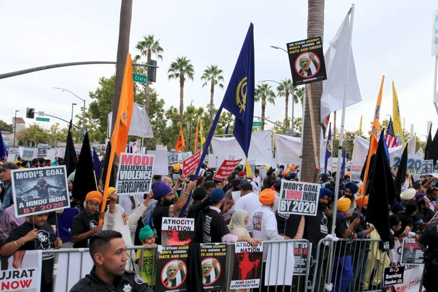 Protest in San Jose against India’s PM Modi