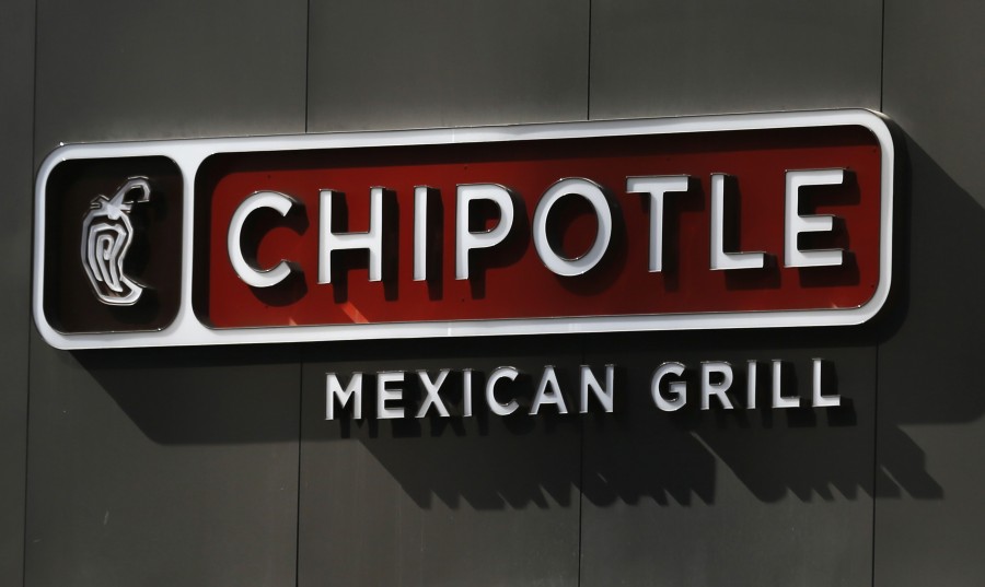 A+Chipotle+Restaurant+sign+is+shown+outside+a+Chipotle+Restaurant++in+San+Diego%2C+California+in+this+file+photo+taken+September+24%2C+2013.+Chipotle+Mexican+Grill+Inc+on+Thursday+reported+a+bigger-than-expected+increase+in+sales+at+established+restaurants+and+a+nearly+30+percent+rise+in+earnings%2C+sending+shares+up+more+than+10+percent+in+extended+trading.++++REUTERS%2FMike+Blake%2FFiles++++%28UNITED+STATES+-+Tags%3A+BUSINESS%29
