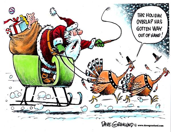 What Came First, the Turkey or the Reindeer?
