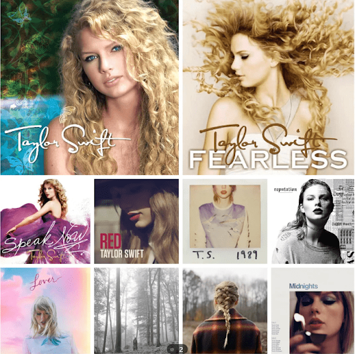 Top 5 Taylor Swift Albums