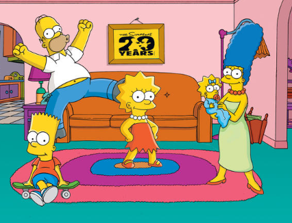 Simpsons Predicting Their Future